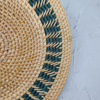 Handmade Two Tone Rattan Placemats - Set of 4