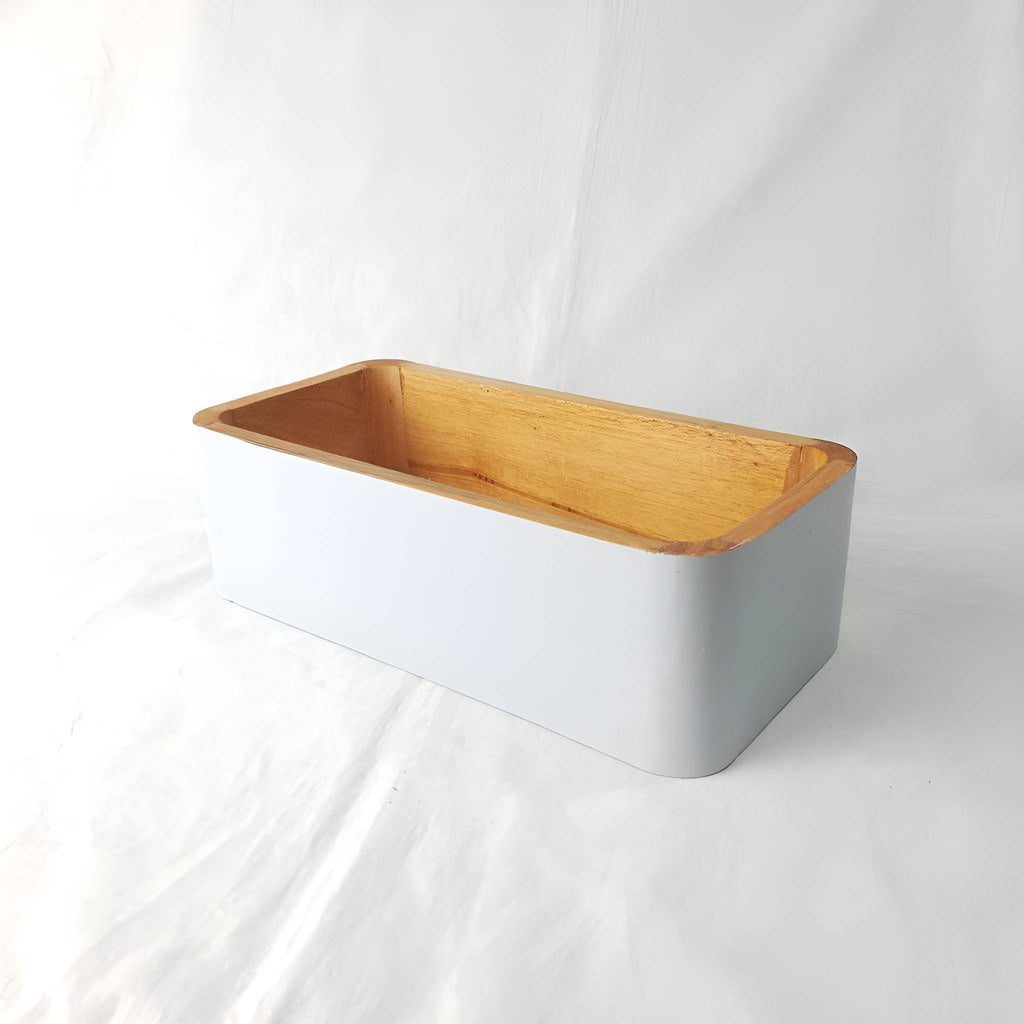 Solid Teakwood Tissue Box With Adjustable Lid, Wooden Furniture