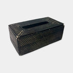 Aesthetic Handmade Rattan Tissue Box Cover