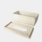Aesthetic Handmade Rattan Tissue Box Cover