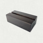 Kana Wooden Tissue Box | Teakwood Tissue Box Cover for Table Decor | Bathroom Accessories and Decoration