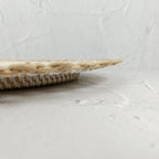 Rattan Charger Plate With Unique Side Weave Pattern